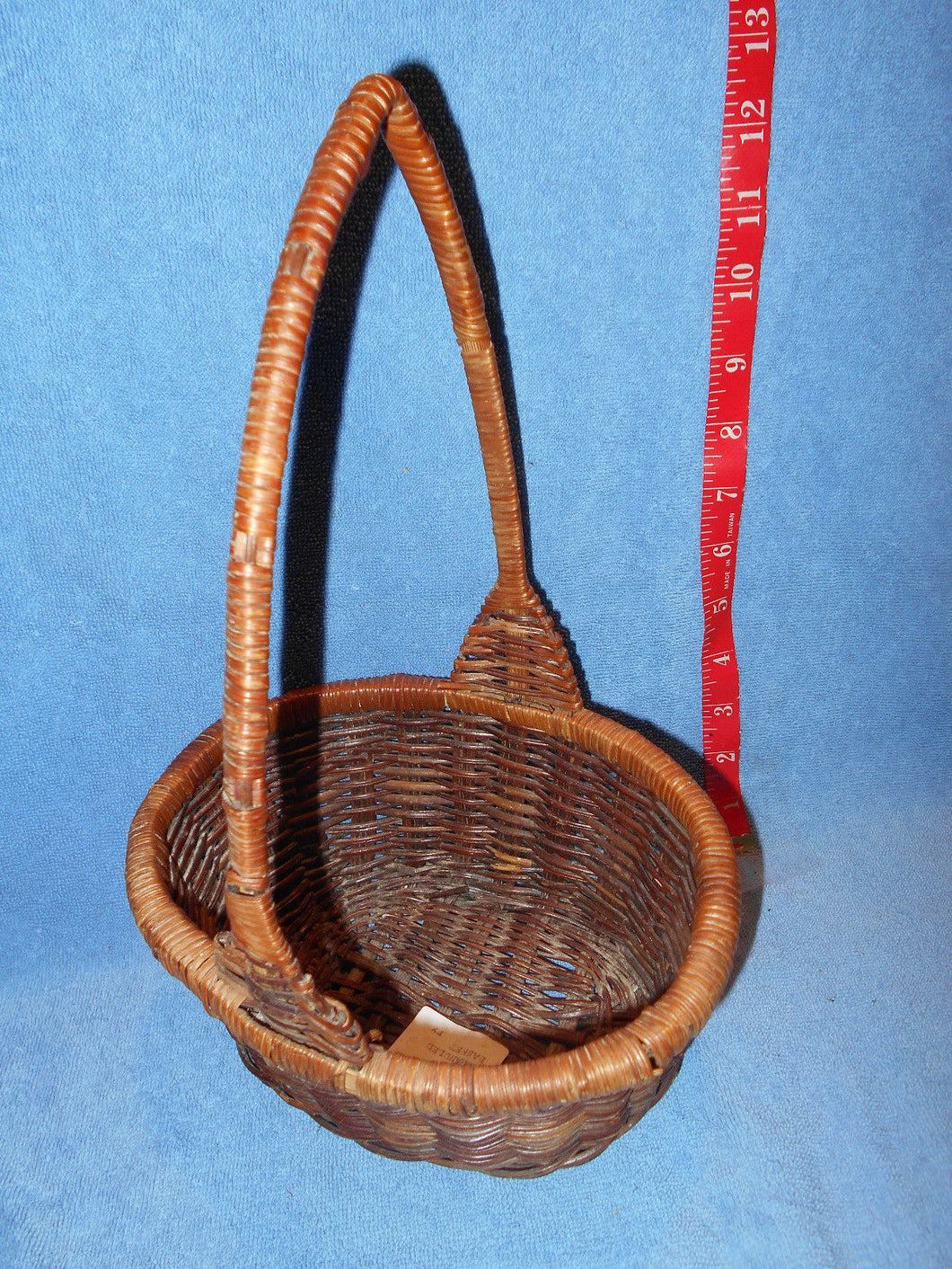 Vintage Woven Handled Basket (11) #11