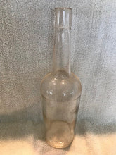 Vintage Clear Beverage Bottle  #829