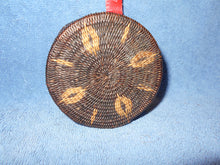 Vintage Woven Brown Trinket Basket (22) #22