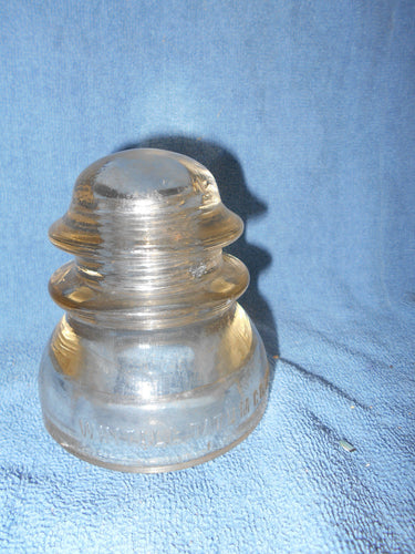 Vintage Insulator Whitall Tatum Co No 1 #1f