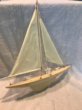 Vintage Wooden Boat Wall Hanging  #1127