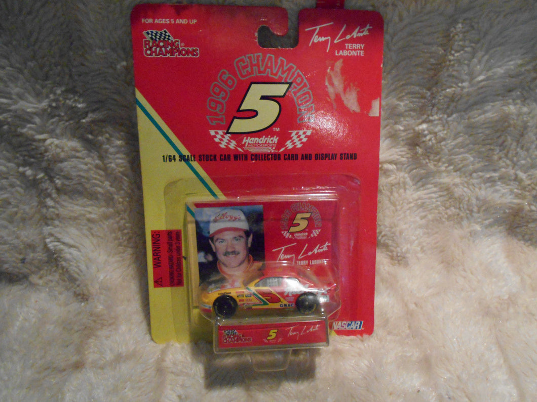 NASCAR: LaBonte 1/64 Scale Car & Card (3) (#34)