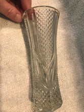 Antique Pressed Glass Vase  #1120