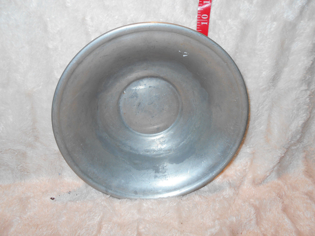 Vintage Pewter Trophy Bowl Woodburg (52)