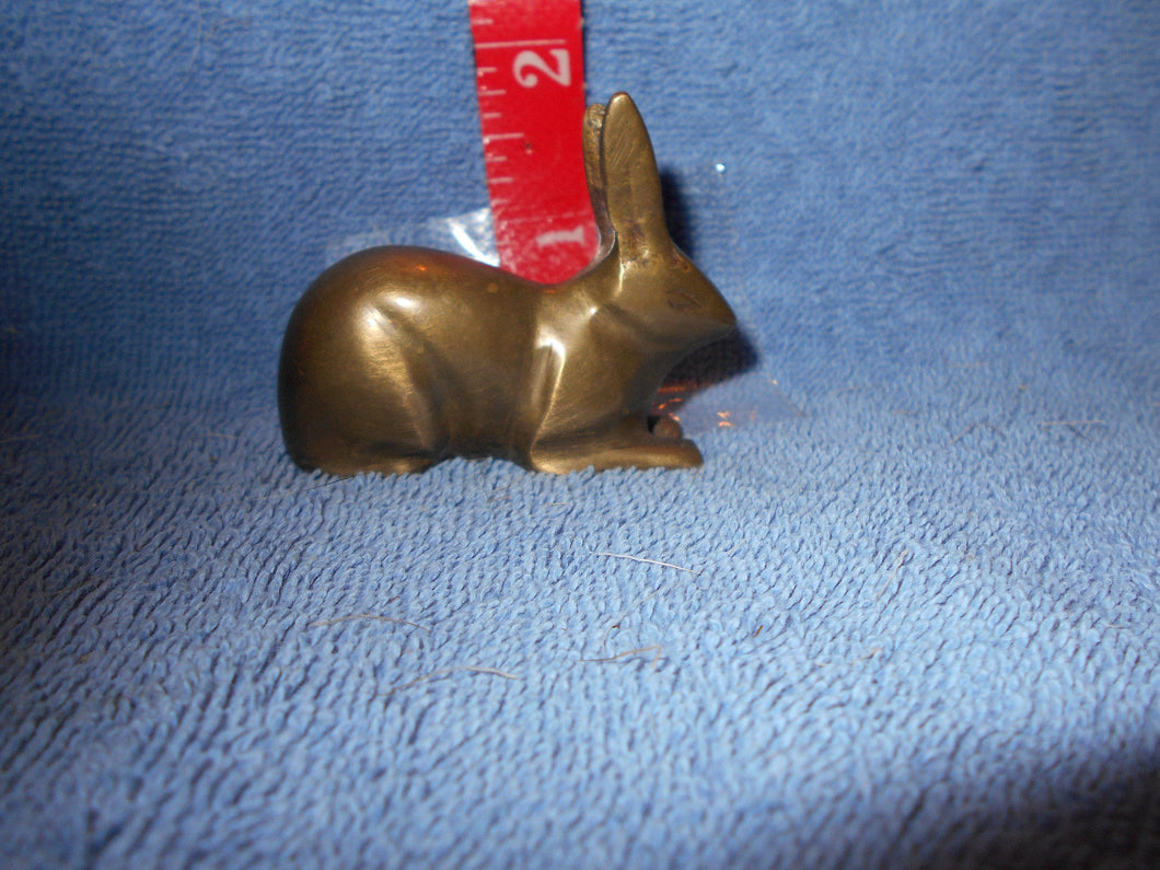 Vintage  Brass Bunny (20)