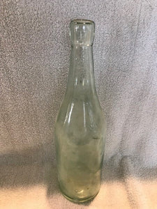 Antique Light Green Beverage Bottle  #832