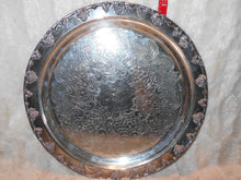 Vintage (40) Silver-on-Copper Tray 13 1/4" Lancaster