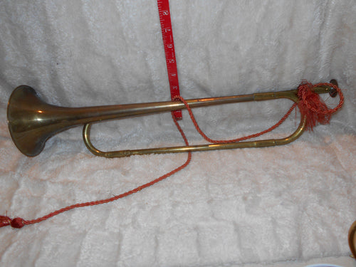 Vintage  Large Brass Horn (28)