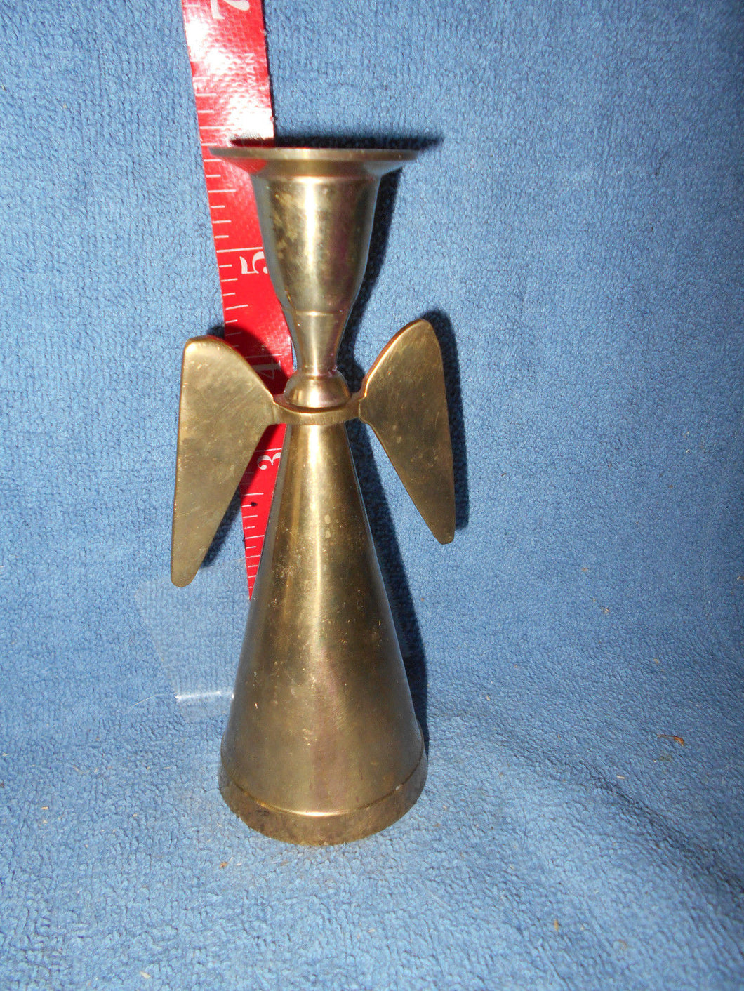 Vintage Brass Angel Candle Holders (56)