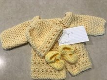 Handmade Large Newborn Sweater 3 Pc Sets