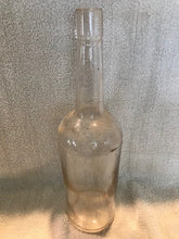 Vintage Clear Beverage Bottle  #829