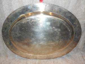 Vintage Sheffield Oval Tray (70)