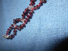 Vintage Dark Amethyst & Clear-Stoned Bracelet (524)