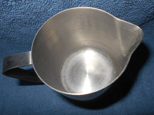 Vintage Small Pewter Pitcher (611)