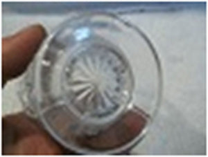 Vintage  Pressed Glass Creamer (4)