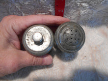 Vintage Pewter Salt & Pepper Shaker Italian (6)