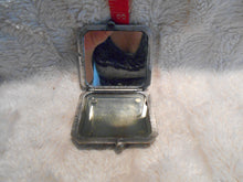 Vintage Pewter Ornate Compact (513)