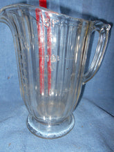 Vintage Lead Glass Pitcher W/Embossed Measurements (30)