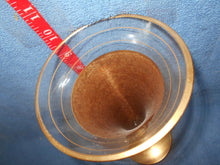 Vintage Gold D'Ore Crystal Vase (700)