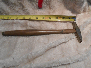 Vintage Cast Iron/Iron And Wooden-handled Hammer (10)