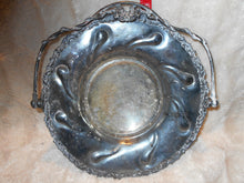 Vintage (45) Silver/Silverplate, Footed, Handled, Tray Lanberghs #45