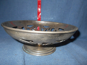 Vintage Silverplate Manning #232 Pedestal Bowl (621)