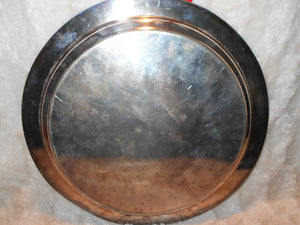 Vintage (40) Silver-on-Copper Tray 13 1/4" Lancaster