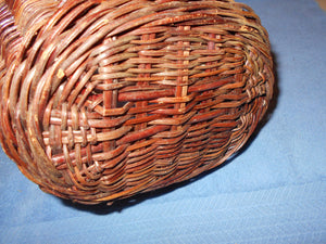 Vintage Woven Handled Basket (11) #11