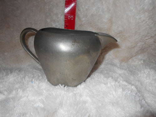 Vintage Small Pewter Creamer or Pitcher (620)