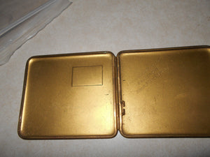 Vintage Brass Cigarette Case (511)