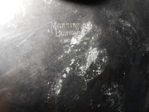 Vintage (21) Silver/Silverplate Large, Crafted- Wall, Bowl Manning