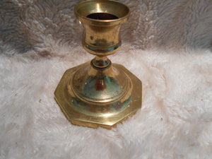 Vintage  Brass Candleholder 2 3/4" (19)