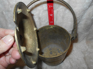 Antique/Vintage Brass, Smudge Pot (29)