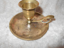 Vintage Brass Finger-Held Candleholder (28)