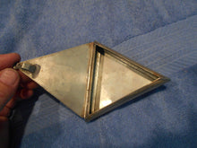 Vintage Silver/Silverplate Triangular  Purse (530)