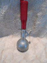 Vintage Pewter and Bakelite Ice Cream Scoop (630)