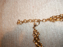Vintage Gold/Gold-like Necklace 9" - 10" Extended #20