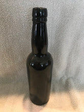 Vintage Dark Amber Beverage Bottle  #831