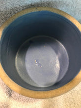 Antique "Stonely" (?) Light Blue Crock  #1140