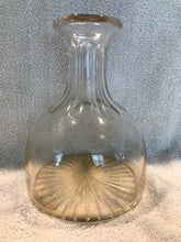 Antique Lead Glass Ships Decanter (no stopper)