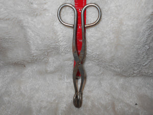 Vintage Heavy Metal Kitchen Tongs (636)