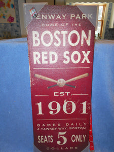 Boston Redsox Hanging Art #1-4c