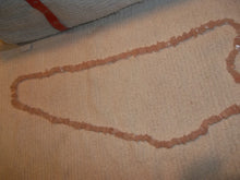 Vintage Pink Quartz Necklace 17 1/2" Hanging #1