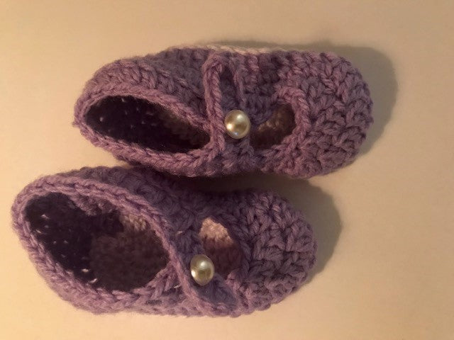 Handmade Large Newborn Booties