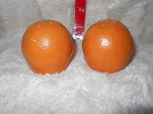 Vintage Ceramic Florida Orange Salt & Pepper Shakers (463)