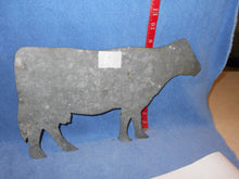 Vintage  Heavy Aluminum Cow Hanging #99