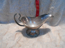 Vintage Silver/Silverplate Gravy Boat Barbour (2)