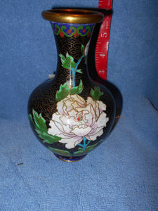 Vintage Cloisone Vase B/BL/G/R/Y 6 1/4"T (706)