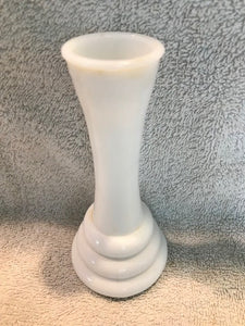 Antique Milk Glass Bud Vase #1123