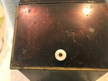 Vintage Metal & Porcelain-Handled Bread Box #2  #1081